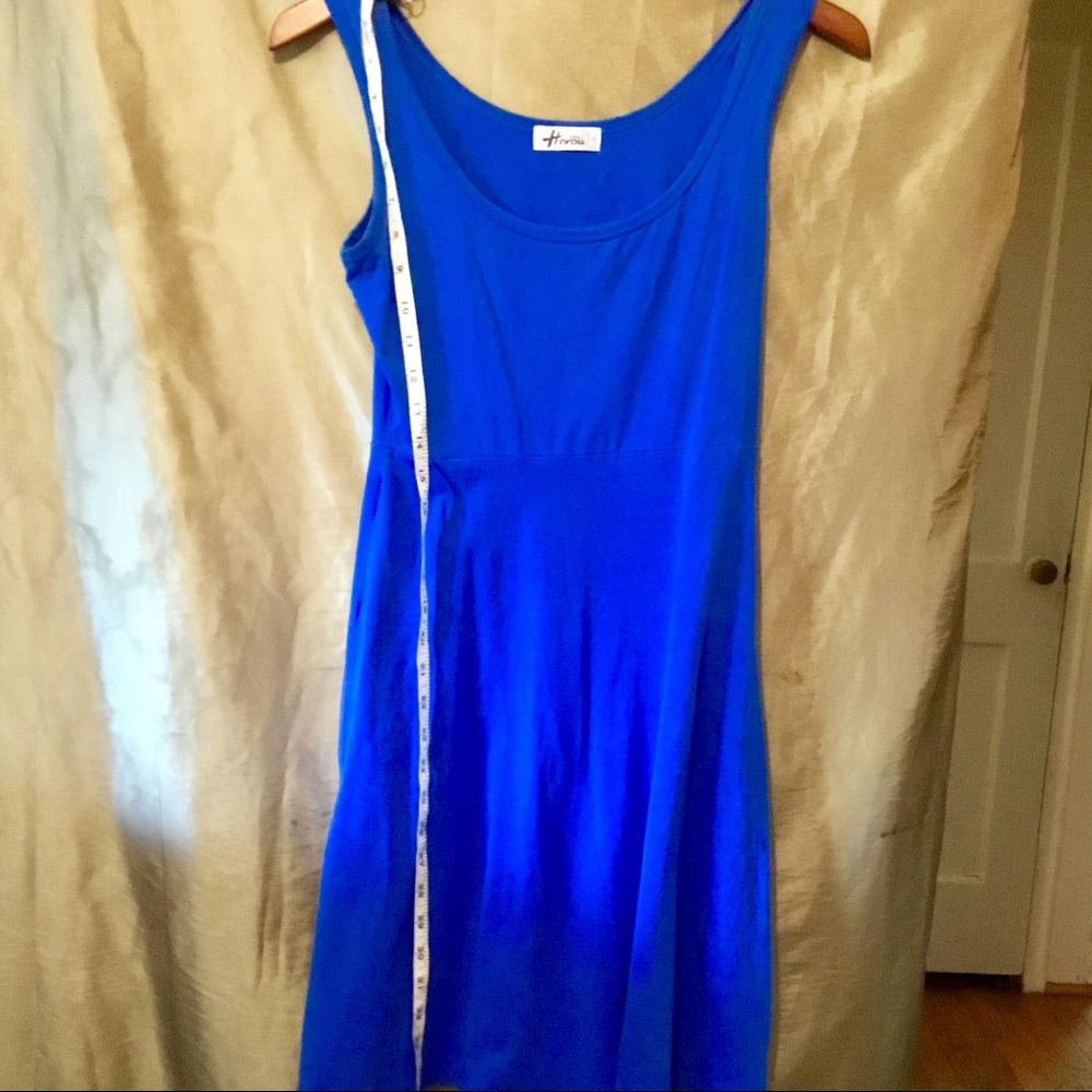 Excellent condition blue dress.